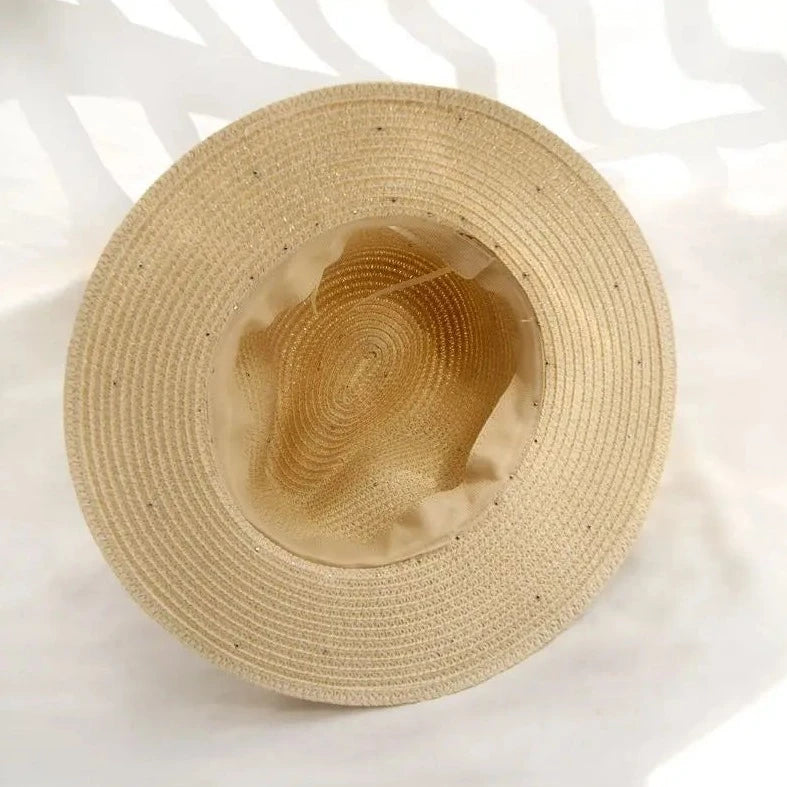 Summer Hats - Straw Hat with Pearls - Beach Hat - Luxury Hat