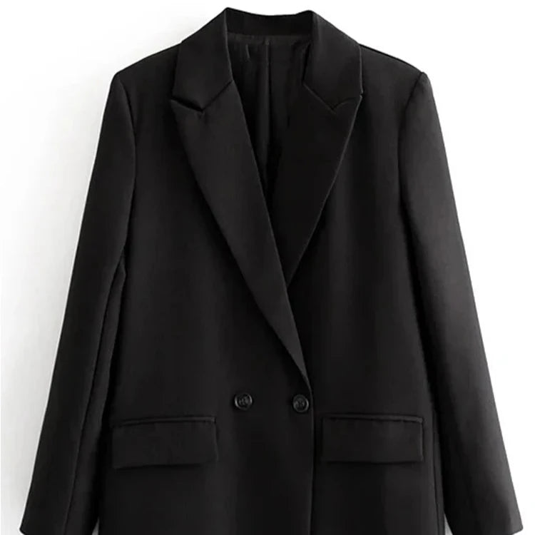 Blazer Woman Black Beige Khaki Blue Green Gray - Coat Fashion Office Wear - Women's Blazers - Jacket Outerwears