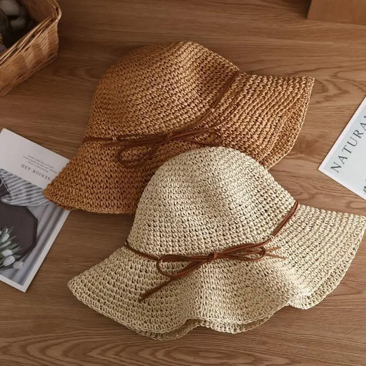Beach Hats - Sunscreen Cap - Straw Hat for Woman