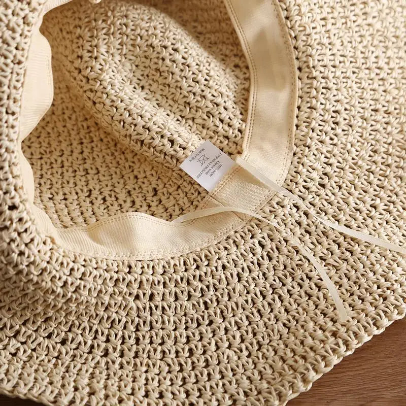 Beach Hats - Sunscreen Cap - Straw Hat for Woman