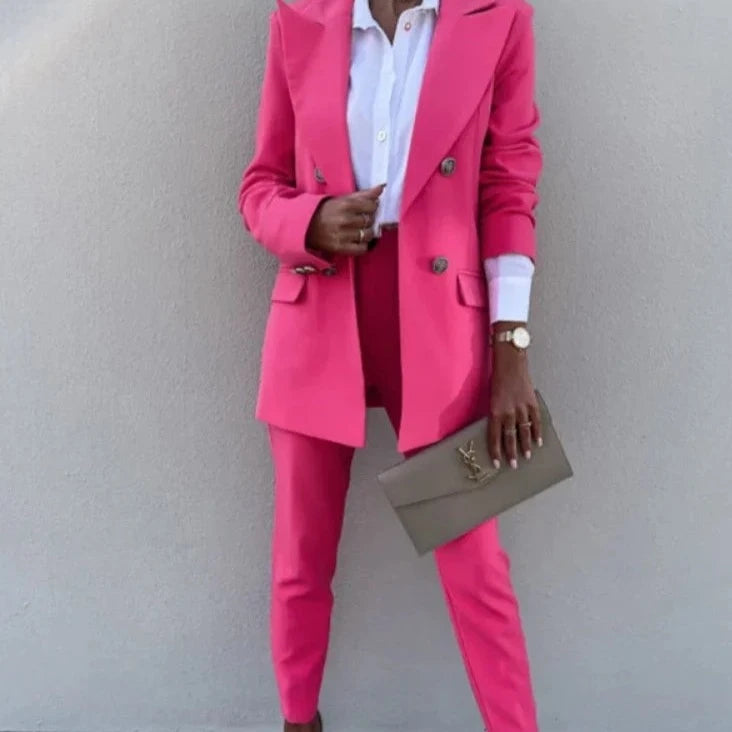 Blazer Matching Set Office - 2 Piece Set - Blazer and pants
