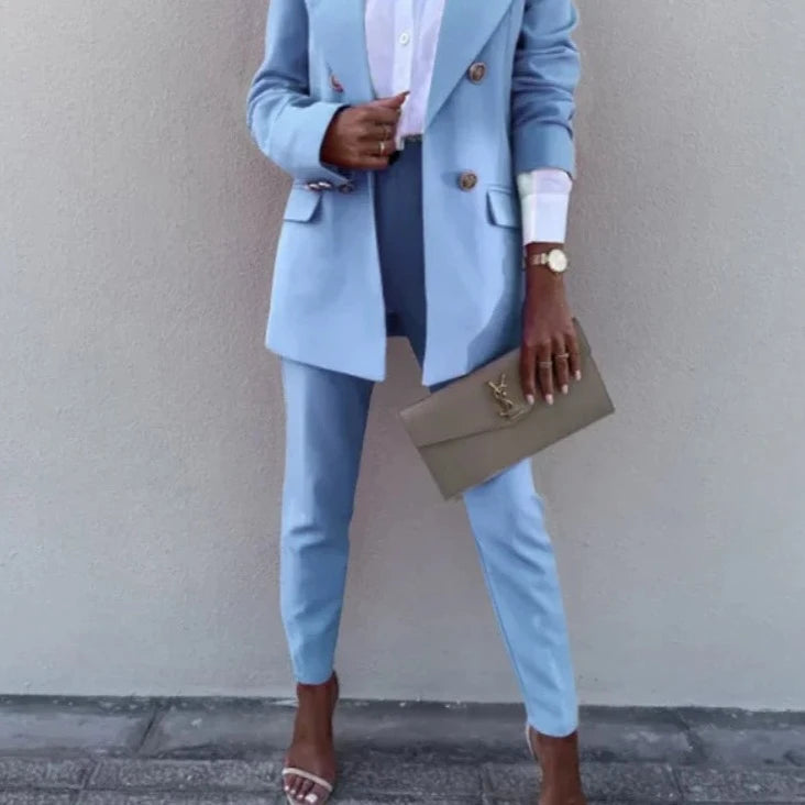 Blazer Matching Set Office - 2 Piece Set - Blazer and pants