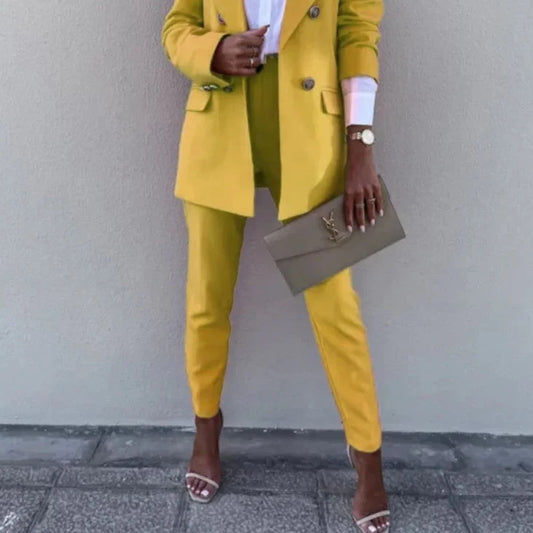 Blazer Matching Set Office - 2 Piece Set - Blazer and pants